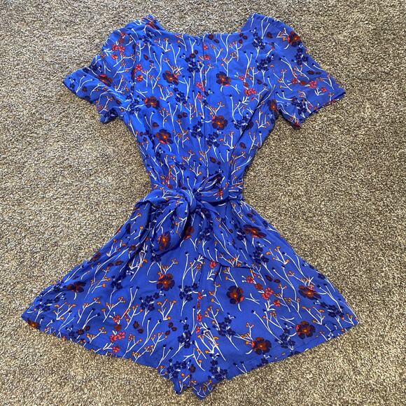 Free People Blue Floral Jumpsuit - Picture 3 of 10
